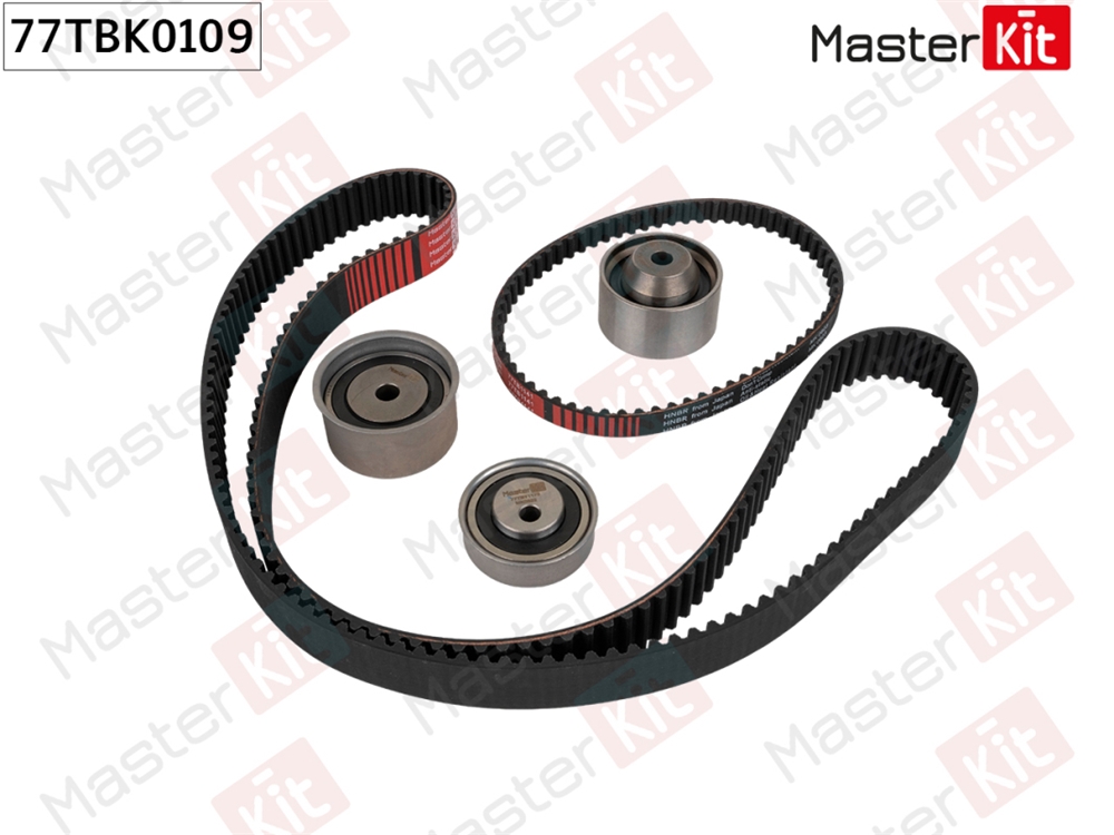 MASTERKIT 77TBK0109 Комплект ремня ГРМ Kia Sorento I(JC) 02-,Hyundai H-1(TQ) 08-