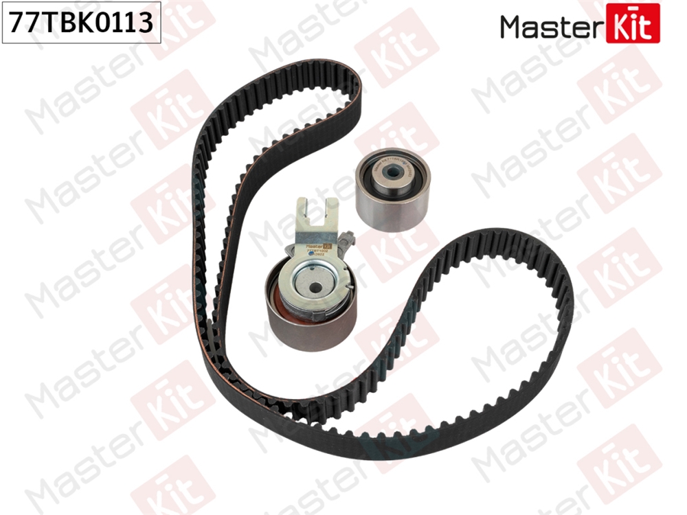 MASTERKIT 77TBK0113 Комплект ремня ГРМ VOLVO XC60/V60 2.4D 09-
