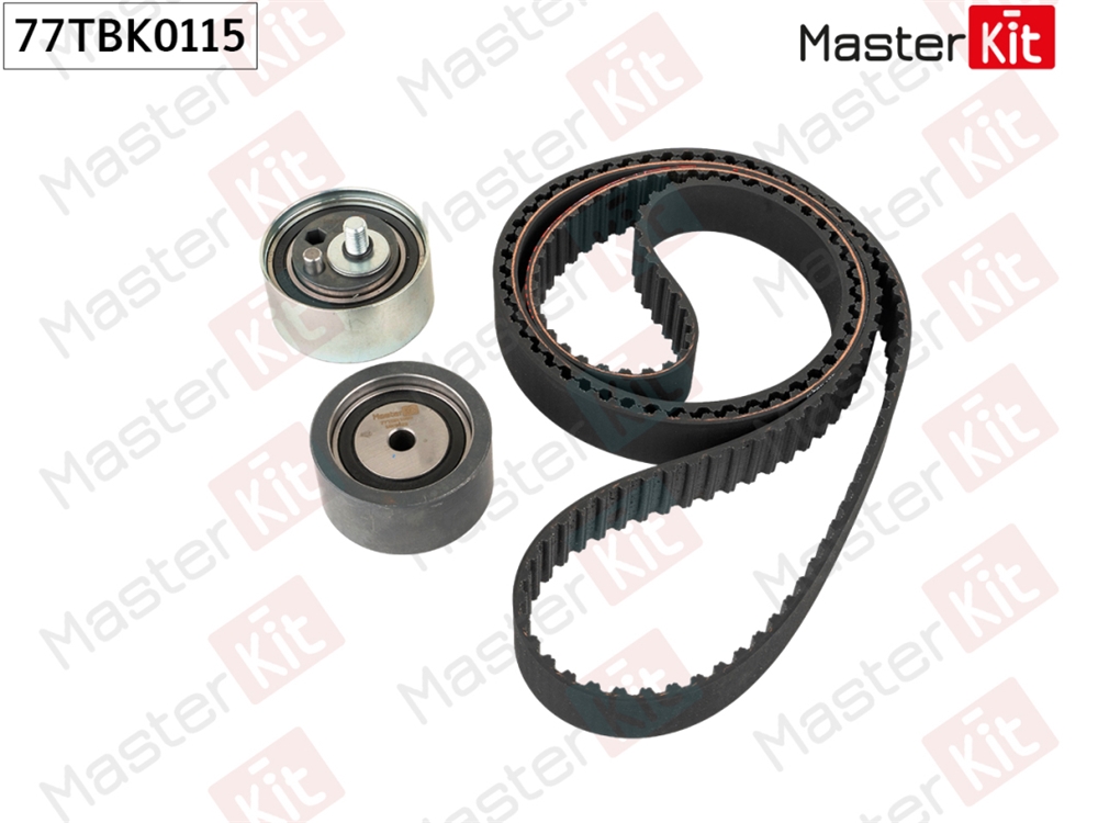 MASTERKIT 77TBK0115 Комплект ремня ГРМ Audi A4(8EC,B7) 04-08,VW Passat(3B6) 00-05