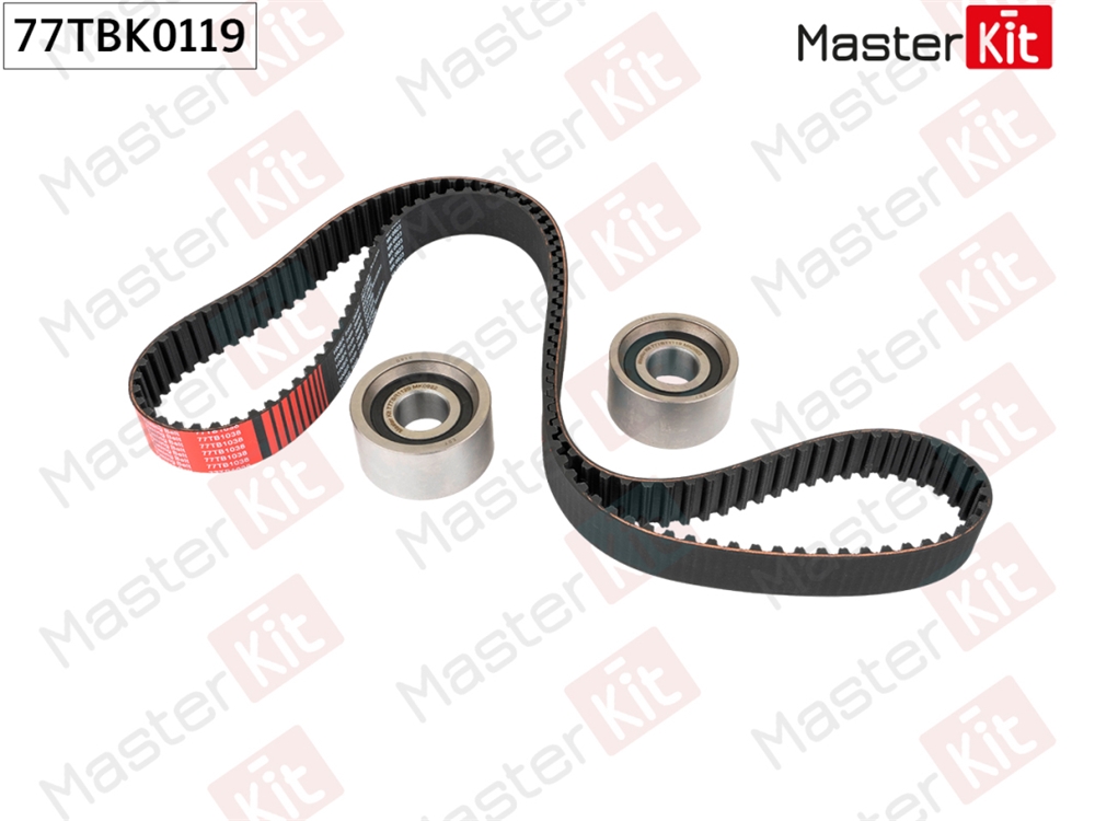 MASTERKIT 77TBK0119 Комплект ремня ГРМ Peugeot Boxer(244) 01-,Fiat Ducato(244 ) 02-