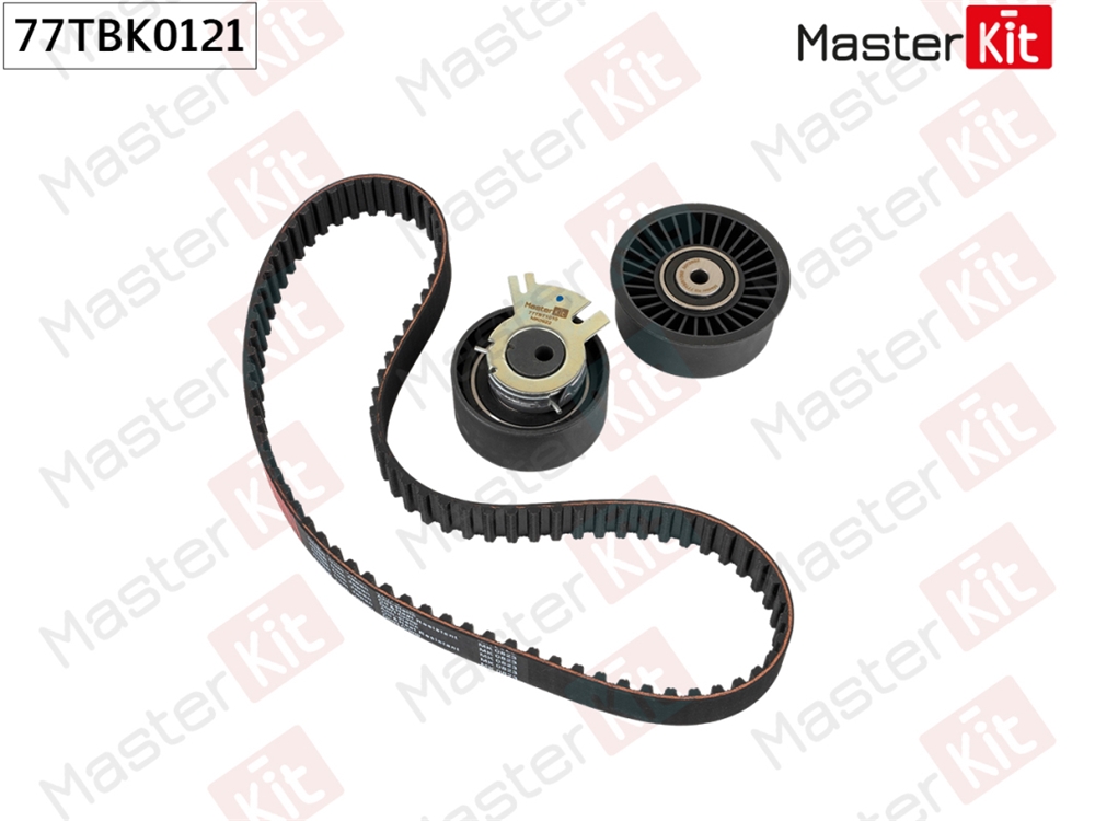 MASTERKIT 77TBK0121 Комплект ремня ГРМ Renault Laguna II(BG0/1 ),Espace IV(JK0/1 ) 01-