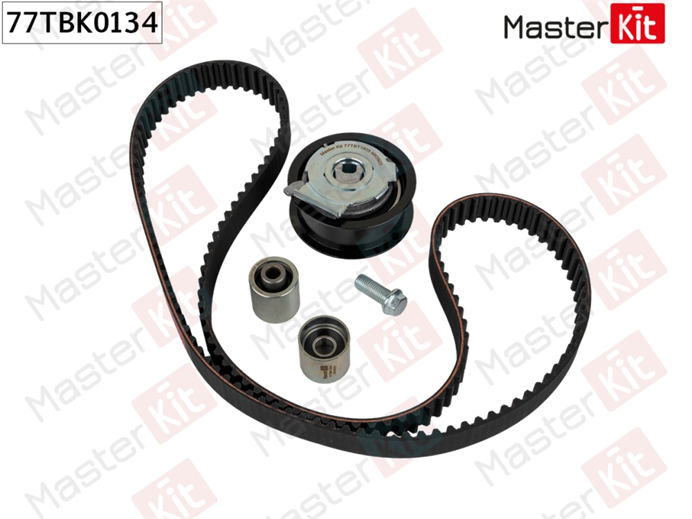 MASTERKIT 77TBK0134 Комплект ремня ГРМ VAG 2.0 03-