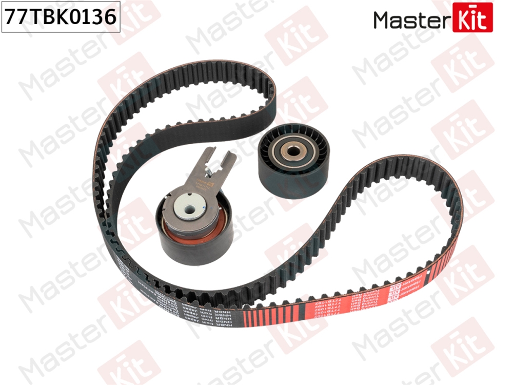 MASTERKIT 77TBK0136 Комплект ремня ГРМ CITROEN/PEUGEOT/FORD/MAZDA 1.6D 04-