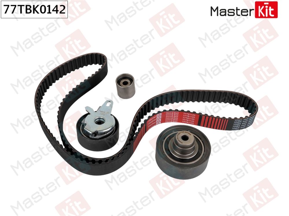 MASTERKIT 77TBK0142 Комплект ремня ГРМ VW CRAFTER 2.5D 06-