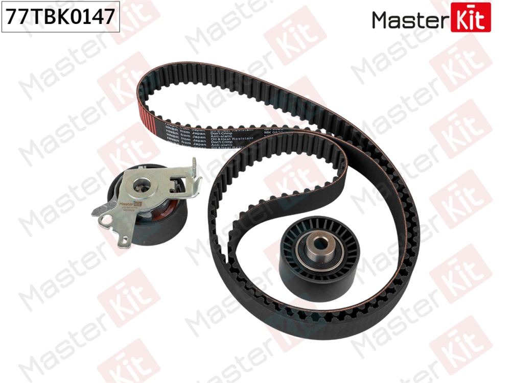 MASTERKIT 77TBK0147 Комплект ремня ГРМ Peugeot 307 (3A/C) 2000 - 77TBK0147