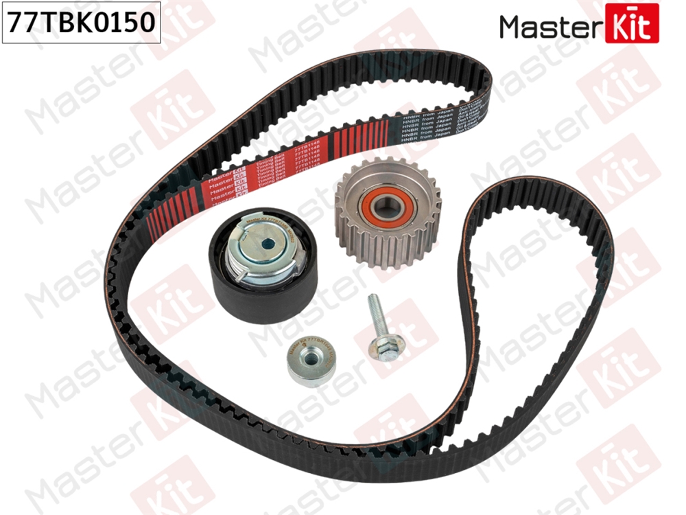 MASTERKIT 77TBK0150 Комплект ремня ГРМ FIAT DUCATO 2.3D 02-