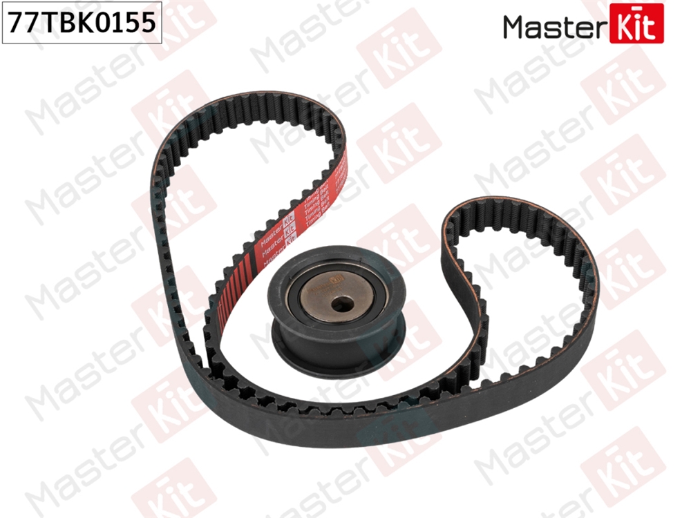 MASTERKIT 77TBK0155 Комплект ремня ГРМ Lada Samara(2108,2109,2115,2113,2114),Kalina(1118),Granta(2190) 86-