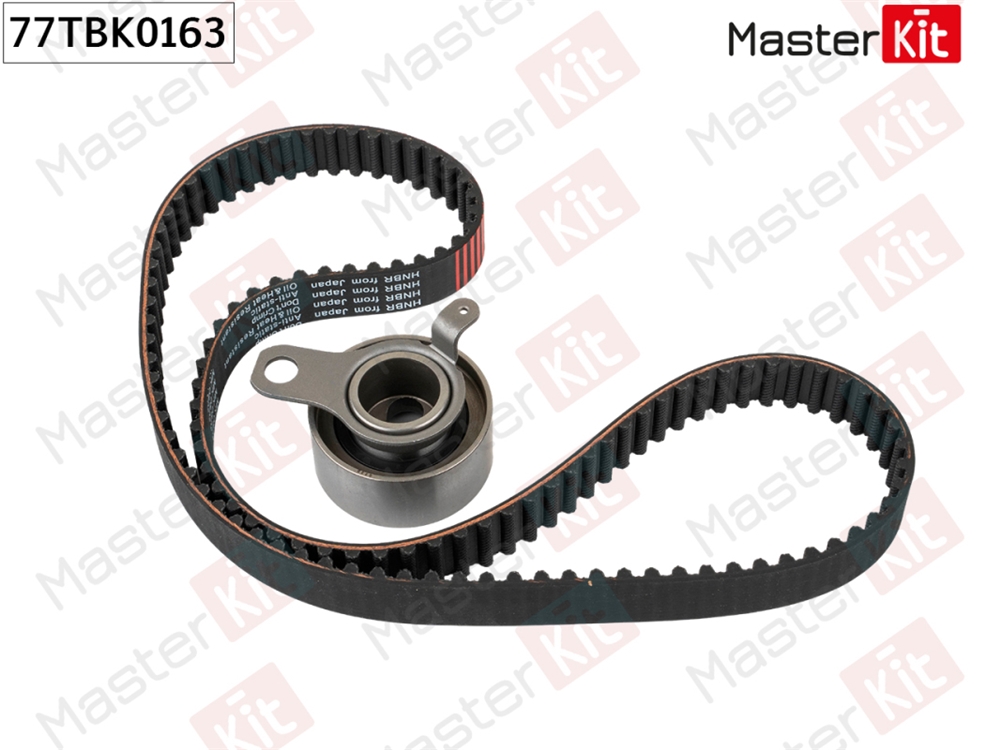 MASTERKIT 77TBK0163 Комплект ремня ГРМ Toyota Avensis( T22 ),Corolla( E11 ) 97-03