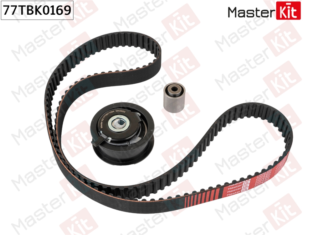 MASTERKIT 77TBK0169 Комплект ремня ГРМ AUDI 80/A4/A6/ VW GOLF 3 1.9TDI