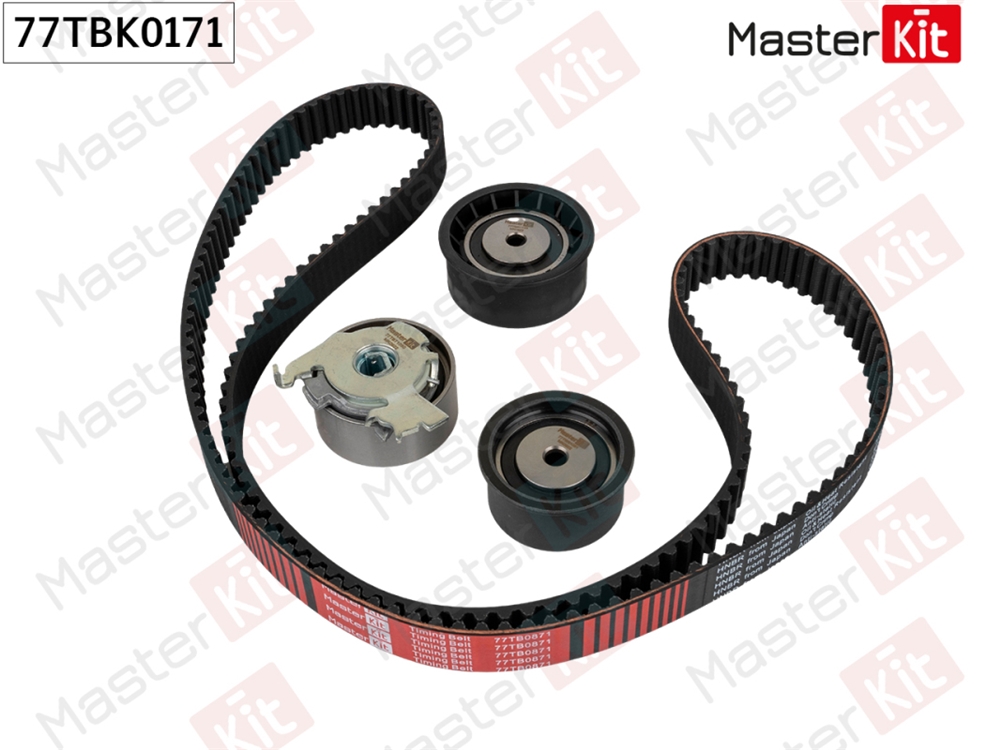 MASTERKIT 77TBK0171 Комплект ремня ГРМ OPEL/GM 2.0