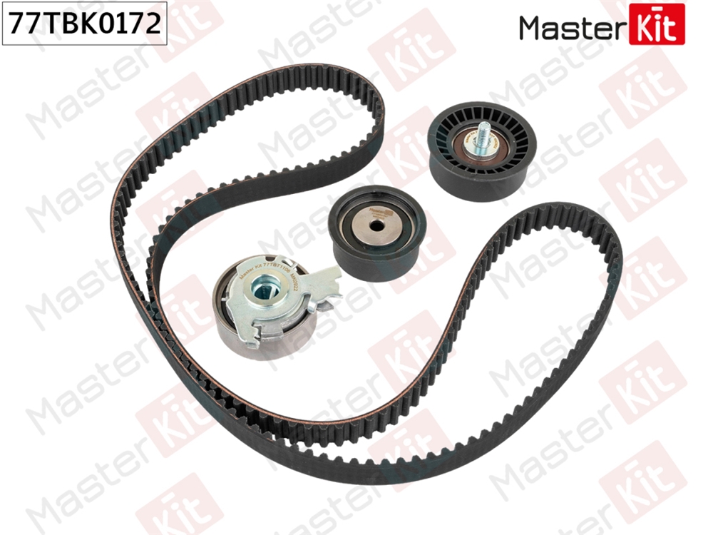 MASTERKIT 77TBK0172 Комплект ремня ГРМ OPEL/GM 1.4-1.8 93-03