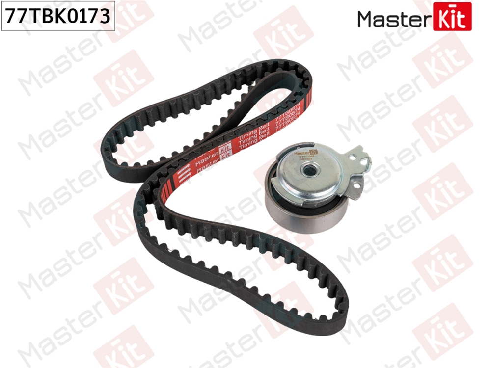 MASTERKIT 77TBK0173 Комплект ремня ГРМ OPEL/GM 1.2-1.6 8V