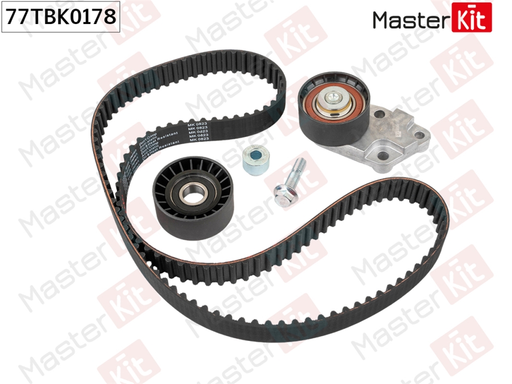 MASTERKIT 77TBK0178 Комплект ремня ГРМ Chevrolet Aveo(T300),Cruze(J300) 09-