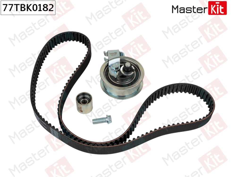 MASTERKIT 77TBK0182 Комплект ремня ГРМ AUDI A3/A4/A6 1.8