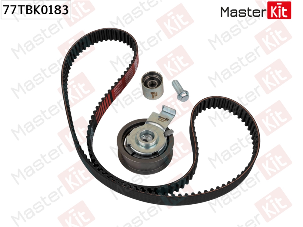 MASTERKIT 77TBK0183 Комплект ремня ГРМ VW Passat(3B3) 00-05,Audi A4(8EC,B7) 04-08