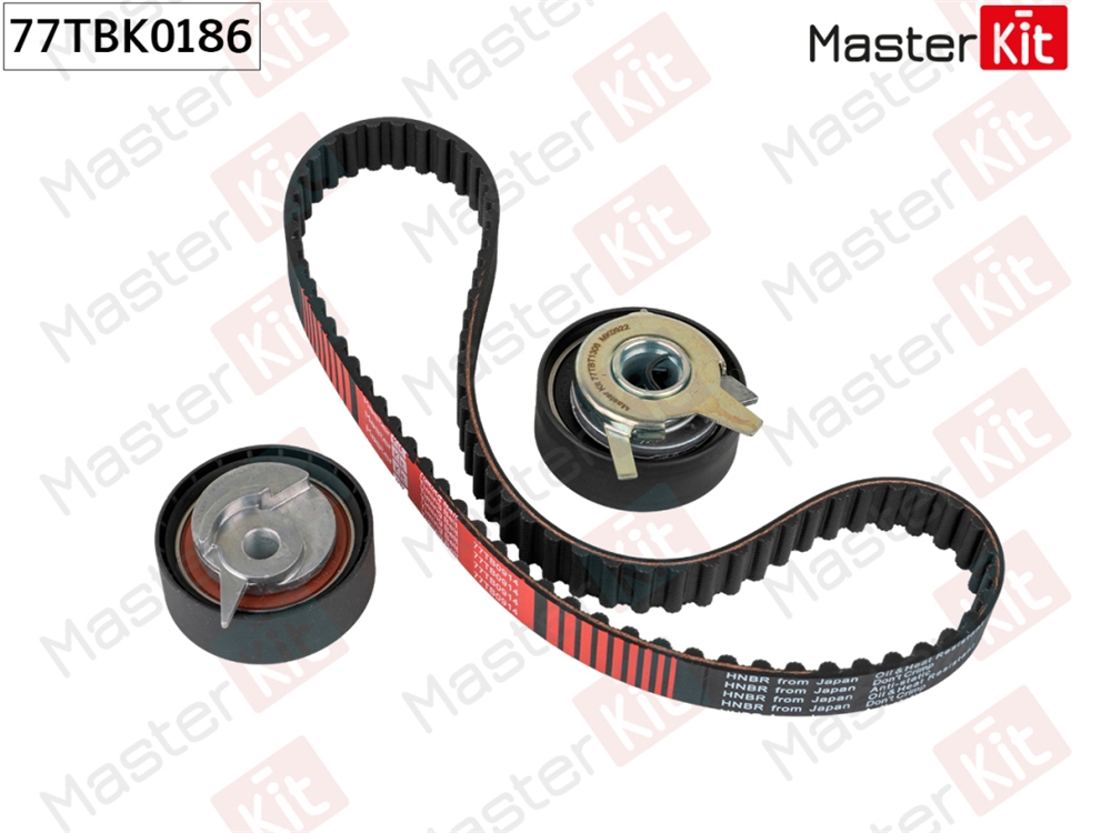 MASTERKIT 77TBK0186 Комплект ремня ГРМ VW LT 28-35/T4/VOLVO S70 2.5TD