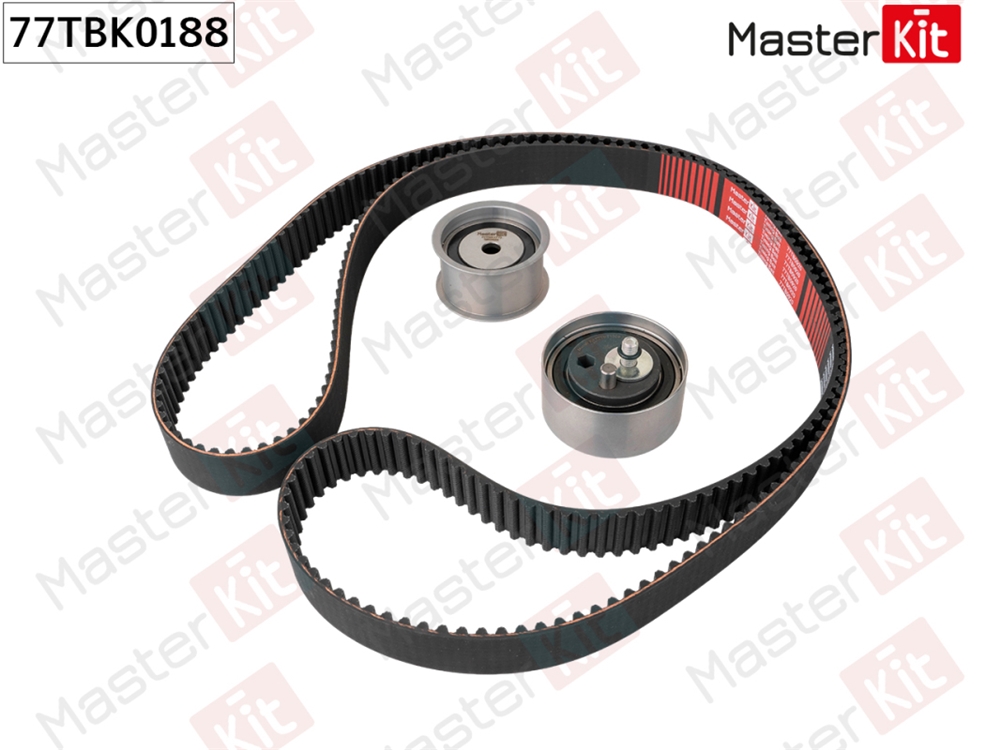 MASTERKIT 77TBK0188 Комплект ремня ГРМ AUDI A4/A6/A8/VW PASSAT B5 2.4-2.8