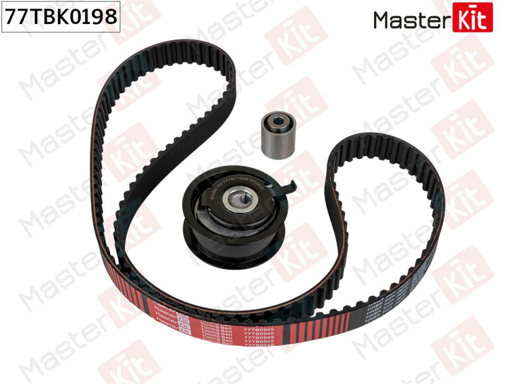 MASTERKIT 77TBK0198 Комплект ремня ГРМ Audi A4(8D5,B5) 94-01,VW Passat(3B5) 97-01