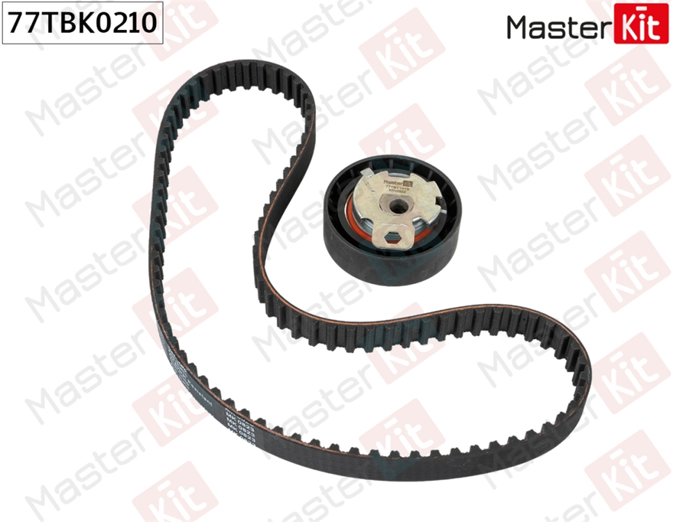 MASTERKIT 77TBK0210 Комплект ремня ГРМ Ford Focus II(DB ,FCH,DH),Mondeo IV(BA7) 05-