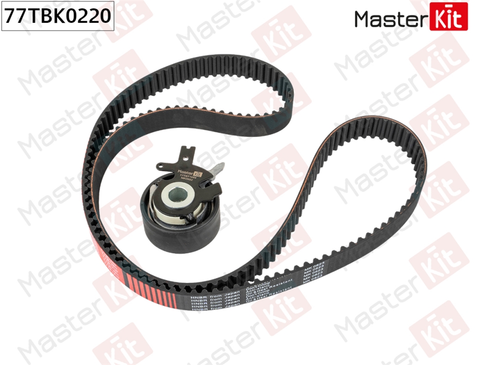 MASTERKIT 77TBK0220 Комплект ремня ГРМ Jeep Cherokee(KK),Wrangler III(JK) 06-