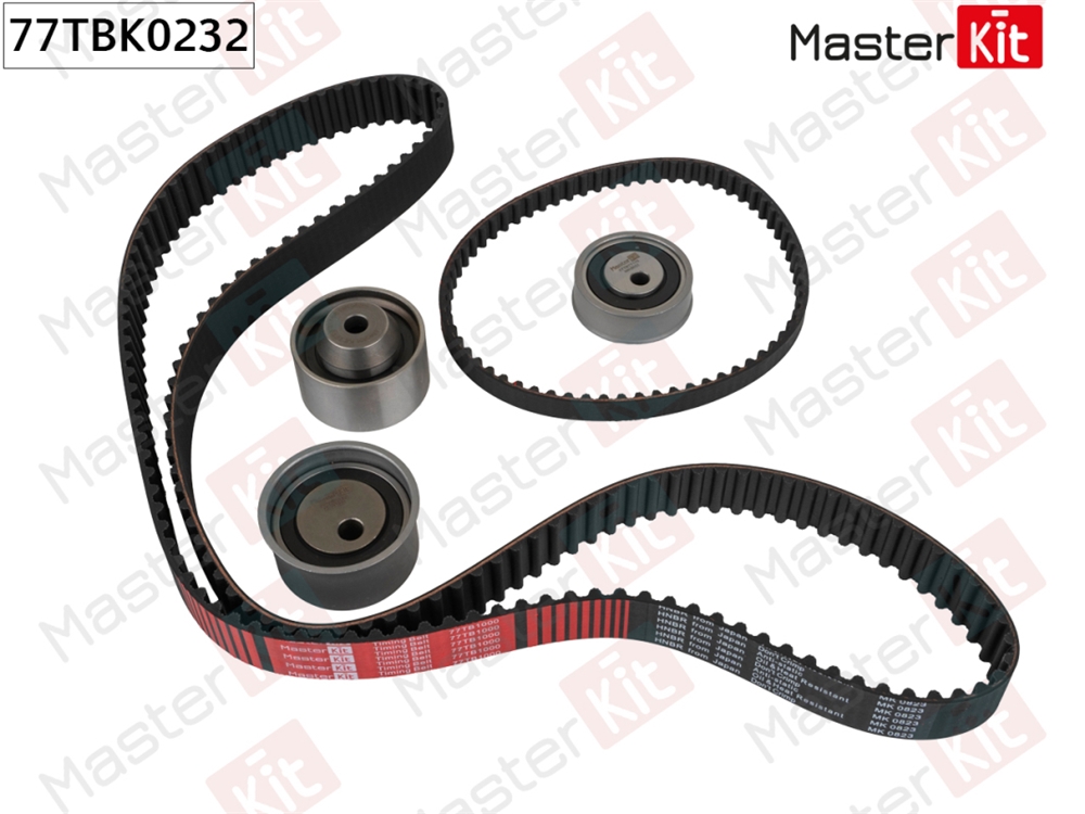 MASTERKIT 77TBK0232 Комплект ремня ГРМ MITSUBISHI 2.0
