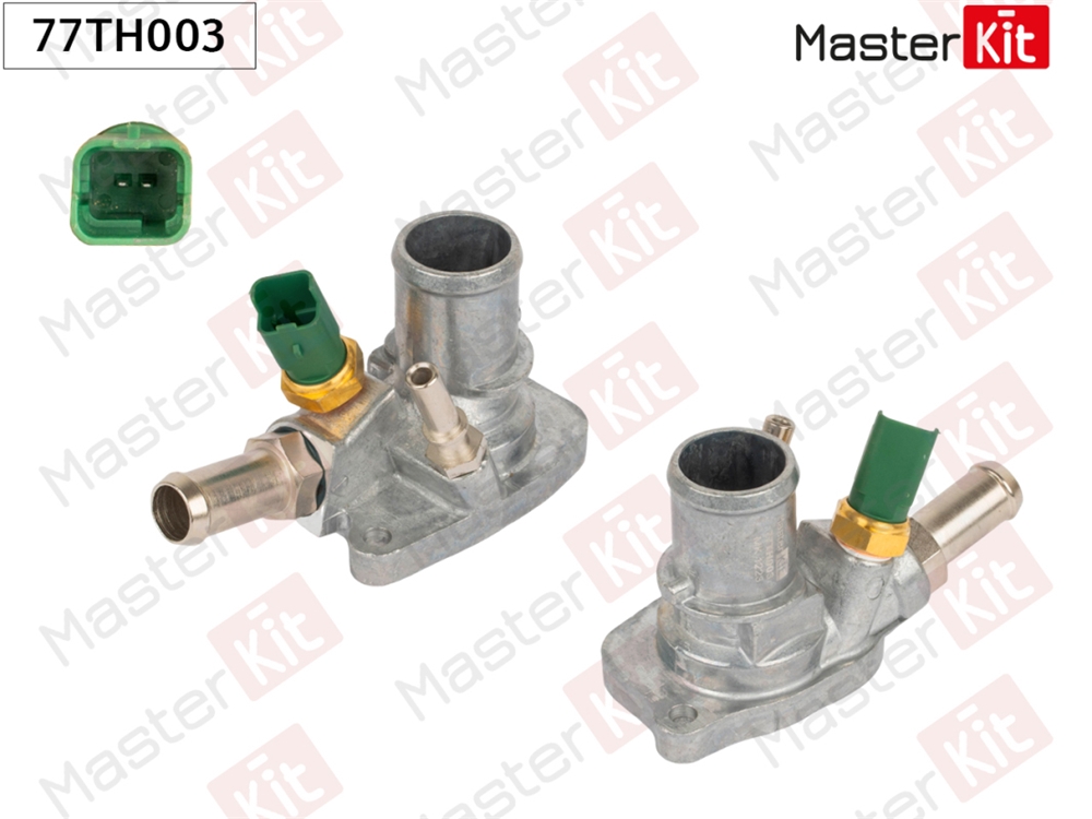 MASTERKIT 77TH003 Термостат Fiat 500(312 ) 07-,Opel Astra H(A04) 04-14 (88°C)