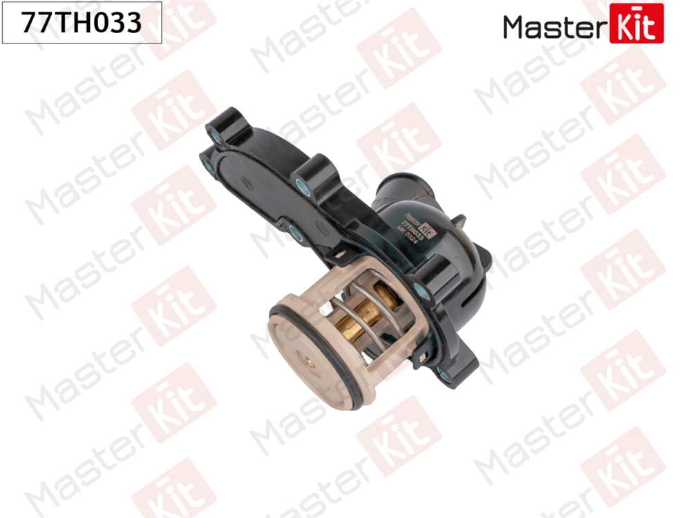 MASTERKIT 77TH033 Термостат AUDI A6 (04-)/A7 (10-)/A8 (05-) 2.4I/3.2I (с корпусом)