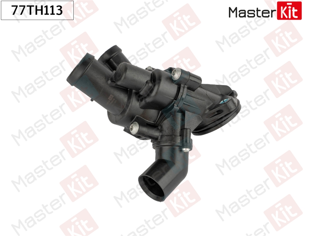 MASTERKIT 77TH113 Термостат VW TRANSPORTER T5 (10-) 2.0D (87°С) (с корпусом)