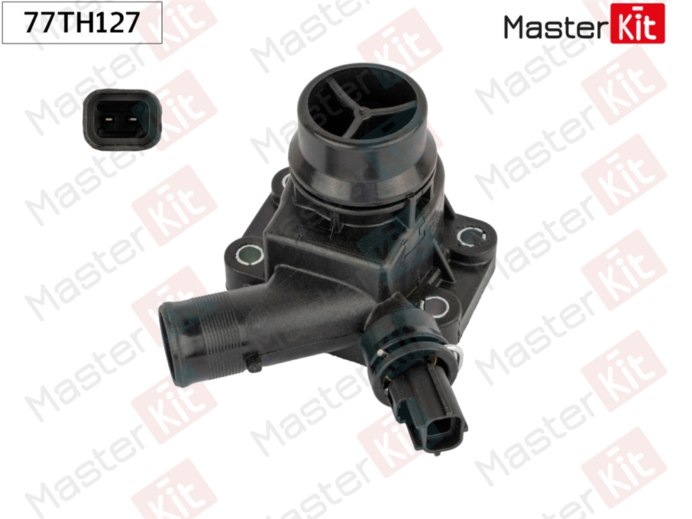 MASTERKIT 77TH127 Термостат Land Rover Freelander 2(L359) 06-14,Volvo XC60(156),S60 II(134) 08- (90°C)