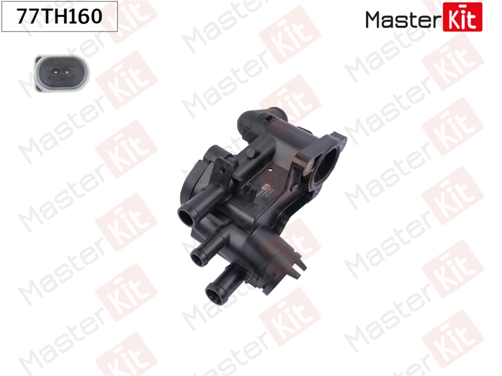 MASTERKIT 77TH160 Термостат VW Polo(9N ) 01-12,Skoda Fabia I(6Y5) 00-07 (87°C)