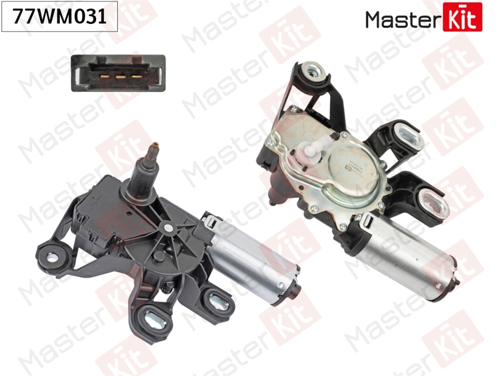 MASTERKIT 77WM031 Мотор стеклоочистителя зад. MB Viano(W639),Vito(W639) 03-