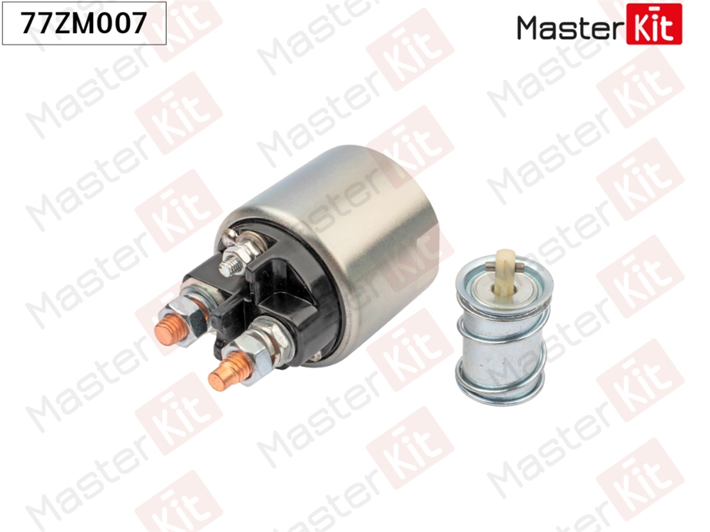 MASTERKIT 77ZM007 Реле втягивающее Citroen C3 I(FC ,FN ) 02-,Peugeot 307(3A/C,3E,3H) 00-