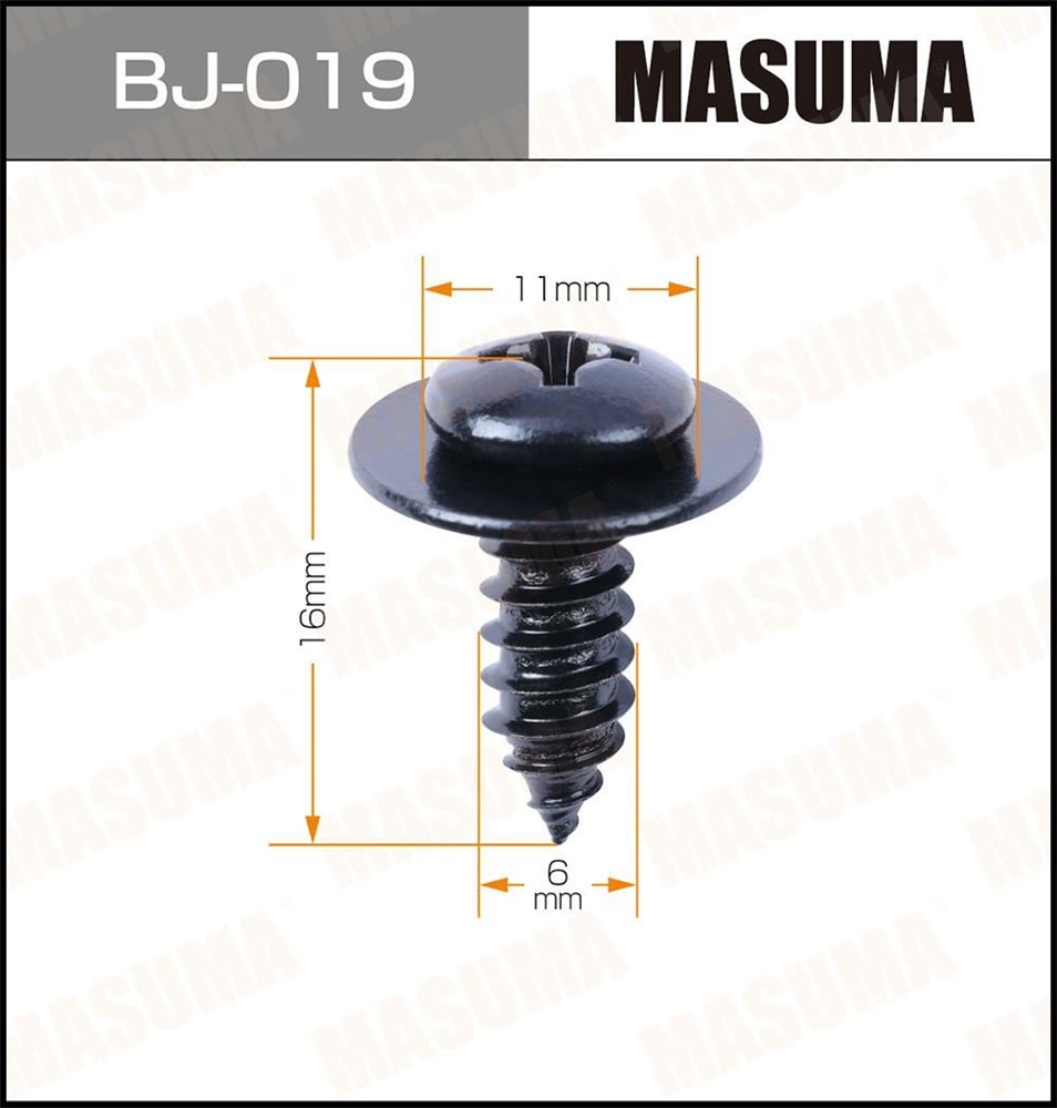 MASUMA BJ019 Саморез 6x16 уп10шт