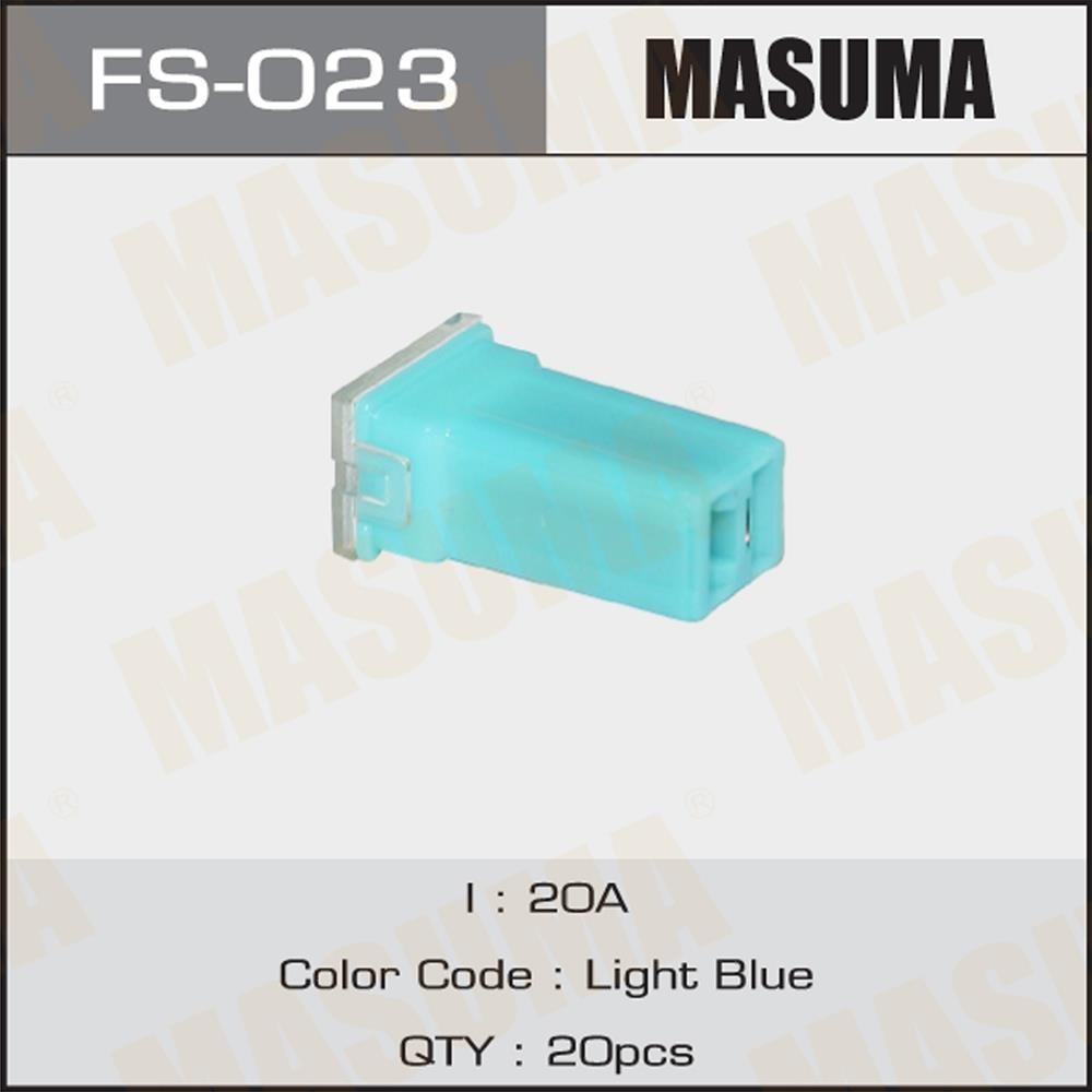 MASUMA FS023 Предохранитель силовой 20a голубой