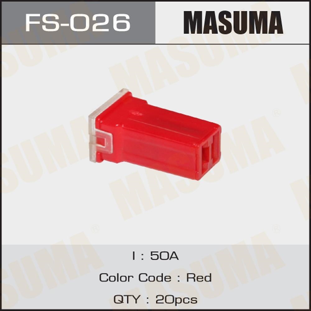 MASUMA FS026 Предохранитель силовой 50a красный