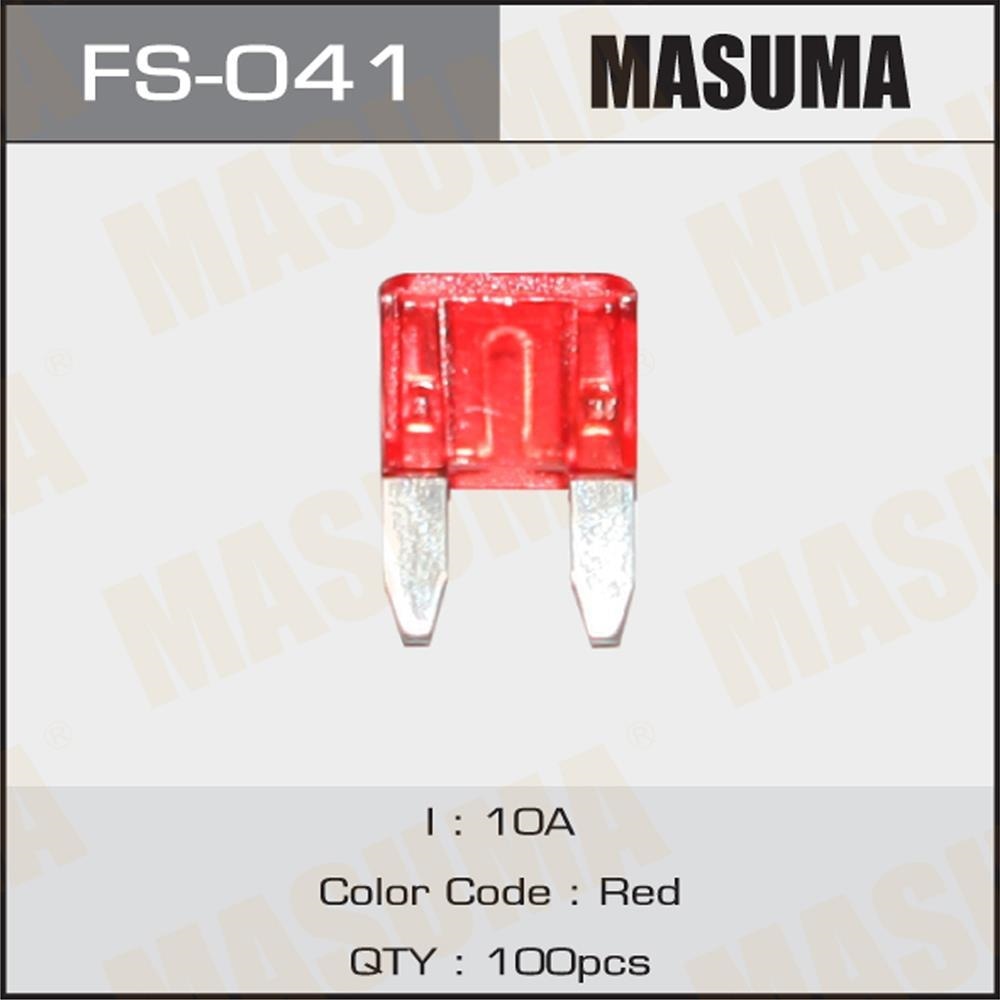 MASUMA FS041 Предохранитель флажковый МИНИ   Masuma  (уп.100 шт) FS041