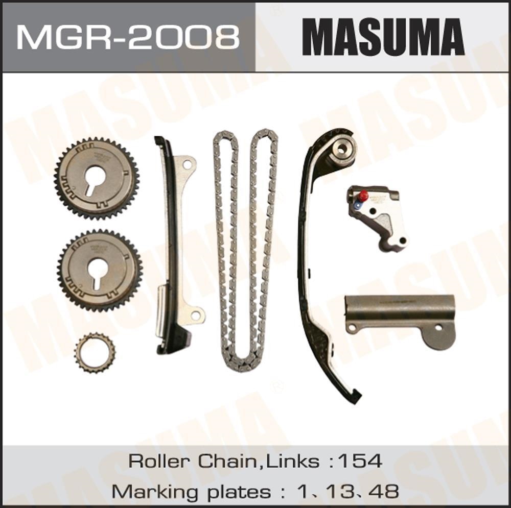MASUMA MGR2008 Комплект цепи ГРМ NISSAN ALMERA N16, PRIMERA P11, P12 1.6-1.8 96 -