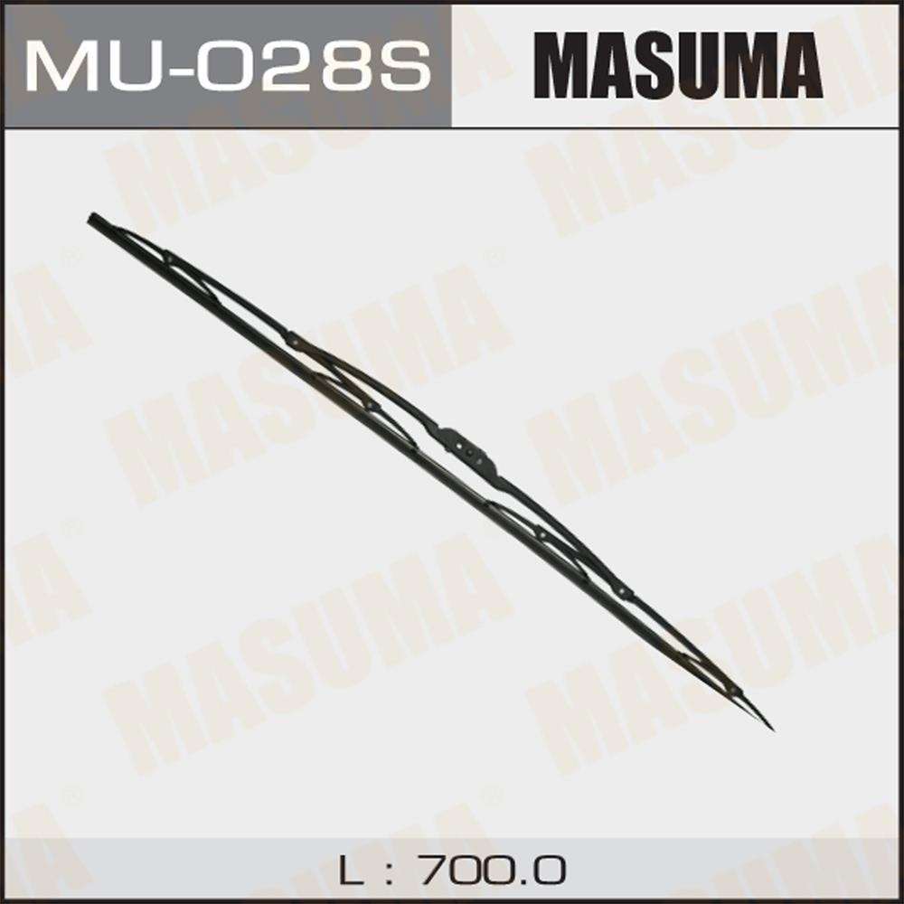 MASUMA MU028S Стеклоочиститель каркас.лето крюк (700мм)