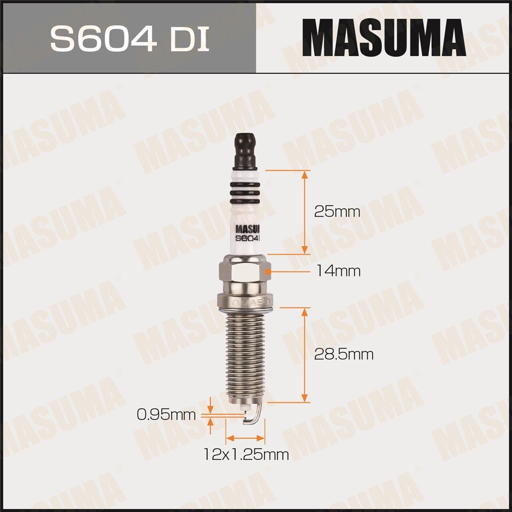 MASUMA S604DI Свеча зажигания IRIDIUM