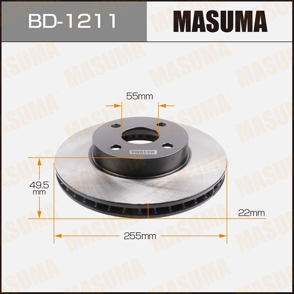 MASUMA BD1211 Диск торм. пер.