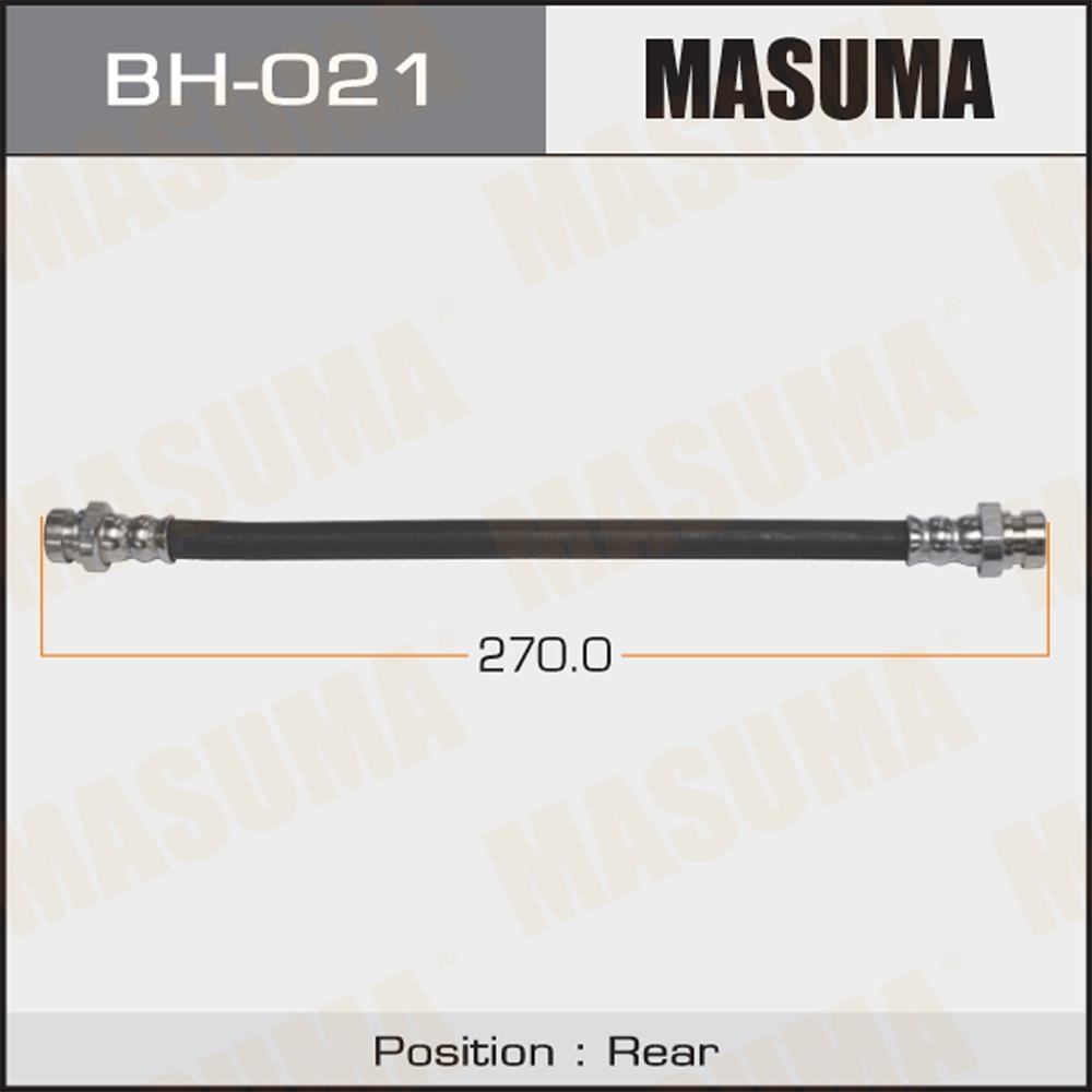 MASUMA BH021 Шланг тормозной Masuma MMC-  /rear/  Pajero Io H66
