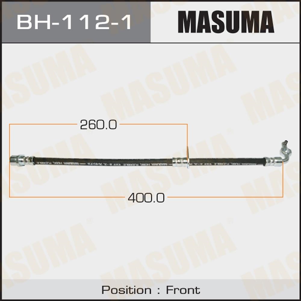 MASUMA BH1121 Шланг торм. пер. L