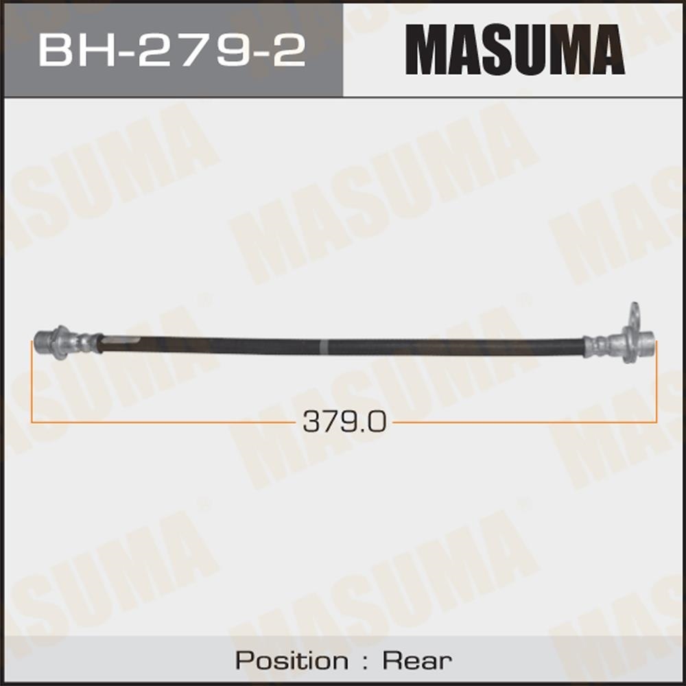 MASUMA BH2792 Шланг торм. задн. L