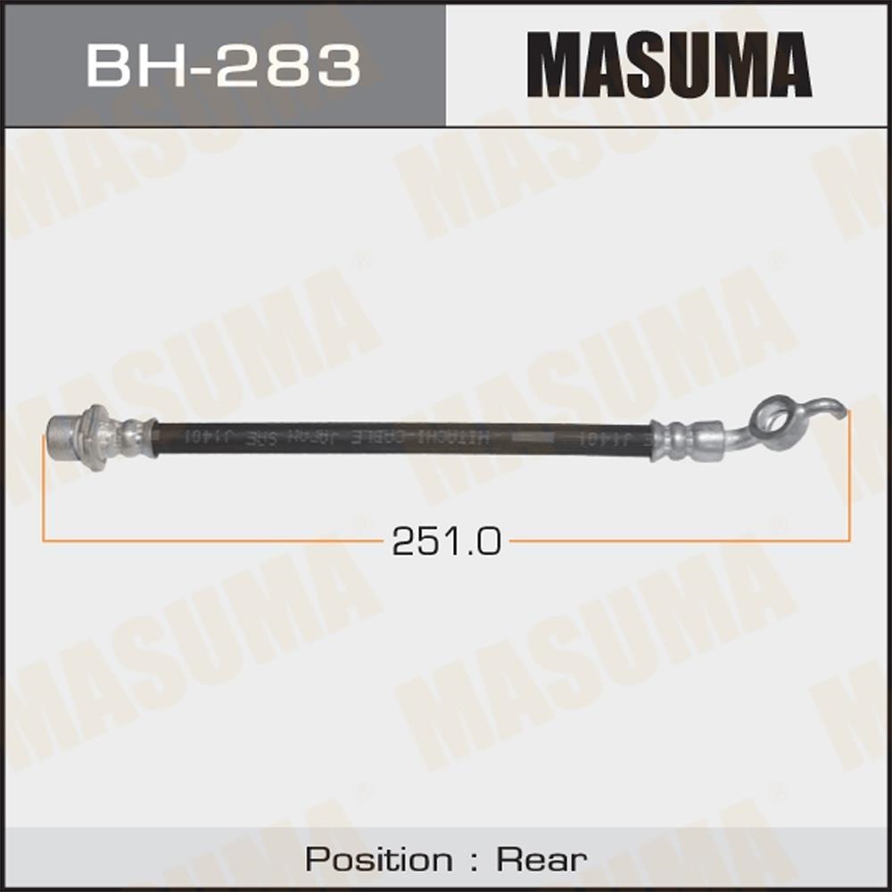 MASUMA BH283 Шланг торм. задн.