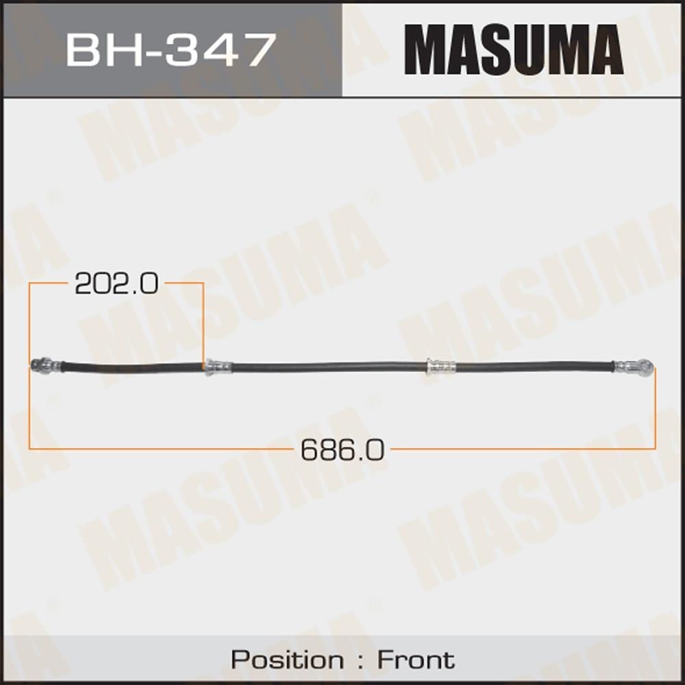 MASUMA BH347 Шланг торм. пер.