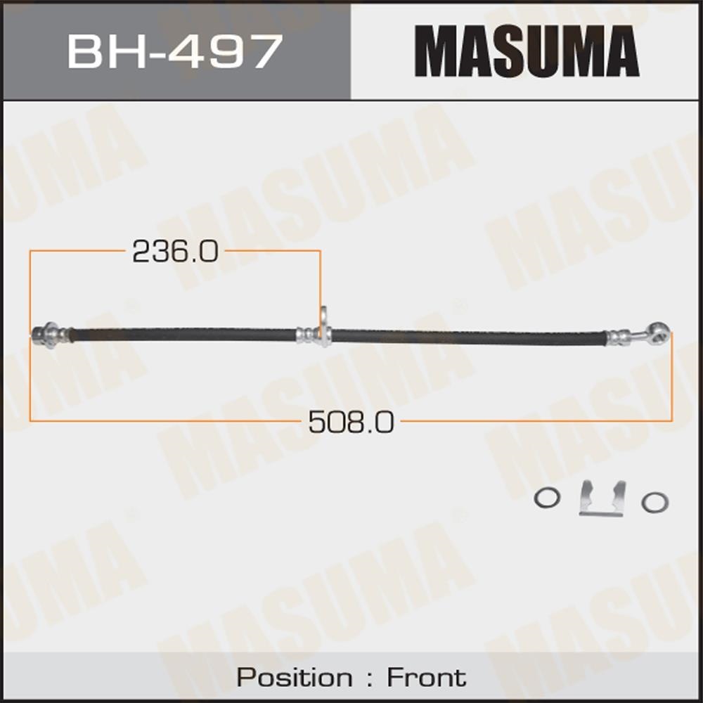 MASUMA BH497 Шланг торм. пер.