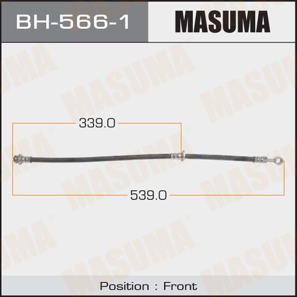 MASUMA BH5661 Шланг торм. пер. R