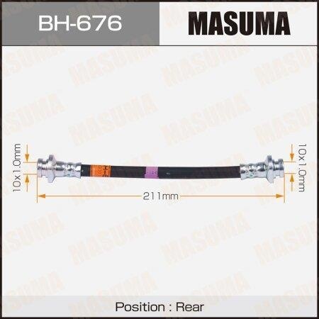 MASUMA BH676 Шланг торм. задн.