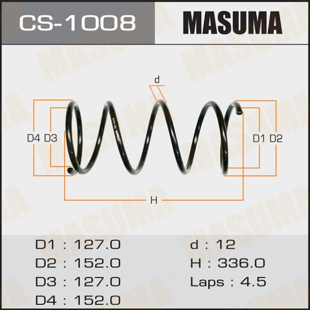 MASUMA CS1008 Пружина пер.