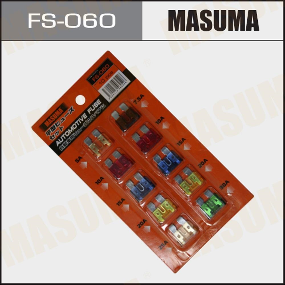 MASUMA FS060 Предохранители имп. cтандарт набор 10 шт